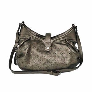 Louis Vuitton Mahina XS Shoulder Bag Mahina Leather Bronze Gray